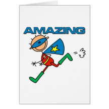Amazing Boy Hero Card