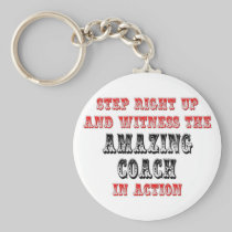 Amazing Coach In Action Key Chain