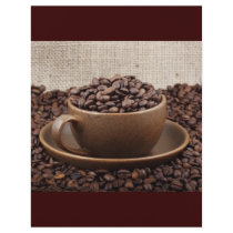 Amazing coffee flyer design