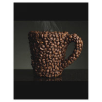 Amazing coffee photo-3 flyer design