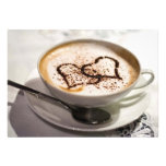 Amazing coffee photo custom invitation