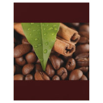 Amazing coffee still life custom flyer