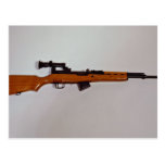 Amazing eastern block rifle post card