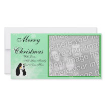 Amazing English Cocker Spaniel Photo Card Template