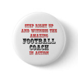 Amazing Football Coach In Action Button