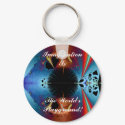 Amazing Fractal 3 Keychain