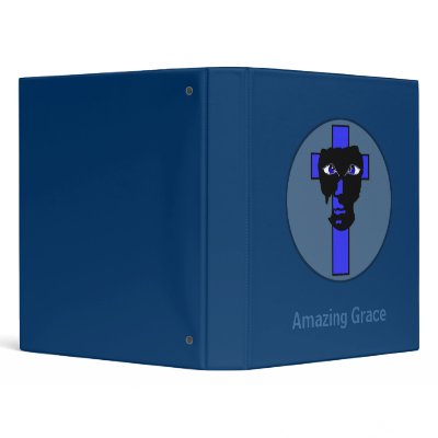Amazing Grace 3 Ring Binders by Christian_Art