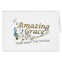 Amazing Grace Greeting Card