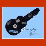 Amazing Grace Guitar Case postcards