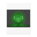Amazing green design postcards