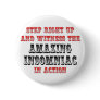 Amazing Insomniac In Action Pinback Button