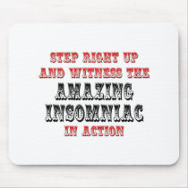 Amazing Insomniac In Action Mousepad
