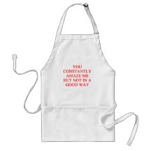 amazing insult aprons
