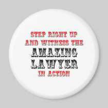 Amazing Lawyer In Action Fridge Magnets