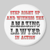 Amazing Lawyer In Action Refrigerator Magnet