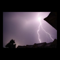 Amazing Lightning Strike posters
