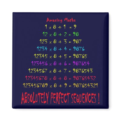Amazing Maths Magnet by ArtCollection4U