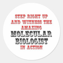 Amazing Molecular Biologist In Action Sticker