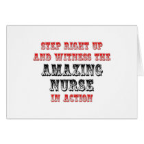Amazing Nurse In Action cards