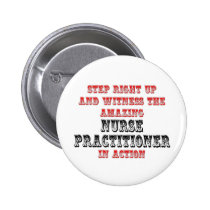 Amazing Nurse Practitioner In Action buttons