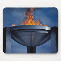Amazing olympic flame mouse pads
