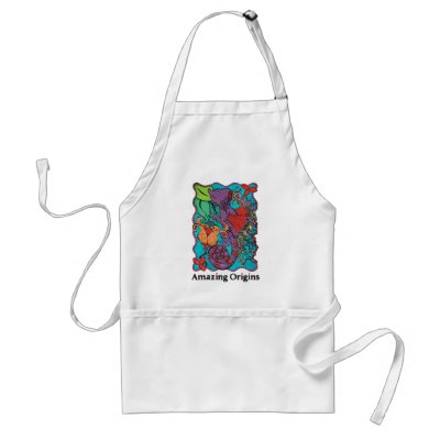 Amazing Origins Color Apron by AllUsAlltheTime