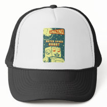 Amazing Outer Space Robot Mesh Hat