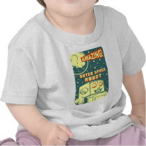 Amazing Outer Space Robot Tee Shirt