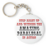 Amazing Paralegal In Action Keychain