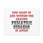 Amazing Pediatric Surgeon In Action Postcard