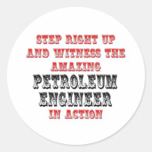 Amazing Petroleum Engineer In Action Sticker