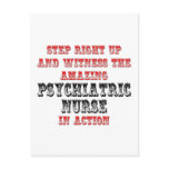 Amazing Psychiatric Nurse In Action Postcards