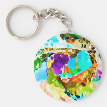 Amazing Sky Blue Landscape V1 Key Chains
