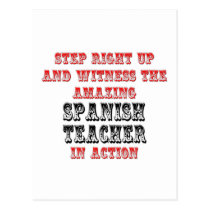 Amazing Spanish Teacher In Action postcards