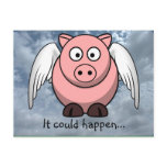 Amazing things happen in life everyday postcards