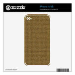 Amazing woods grain decals for iphone 4