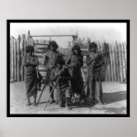 Amazon Indian Warriors and Weapons 1902 posters