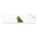 Amazon Parrot bumper stickers by closer2nature Amazon Parrot bumper stickers