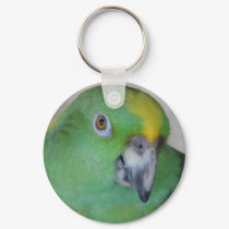 Amazon Parrot Keychain by mavimet Amazon Parrot Keychain