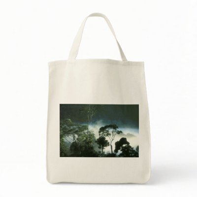 Amazon Rainforest at Dawn Tote Bag by wildlifehotspots