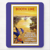 Amazon River  Booth Line Mousepads
