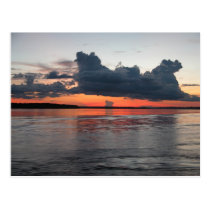Amazon Sunset, Peru postcards