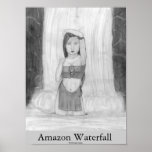 Amazon Waterfall Print