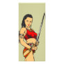 Amazon Women and Sword Full Color Rack Card