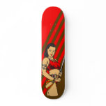 Amazon Women and Sword Skateboards