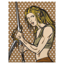 Amazon Women Courage Full Color Flyer