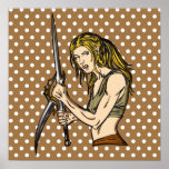 Amazon Women Courage Poster