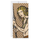Amazon Women Courage Customized Rack Card