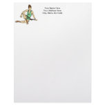 Amazon Women Fantasy Customized Letterhead