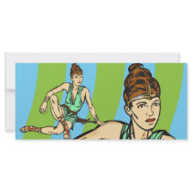 Amazon Women Fantasy Rack Card Design